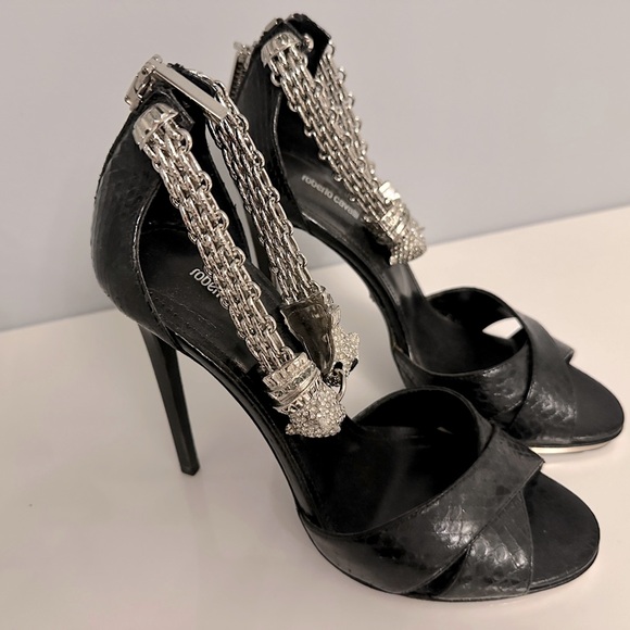 Authentic Roberto Cavalli sandals. you will get many compliments - Picture 12 of 15